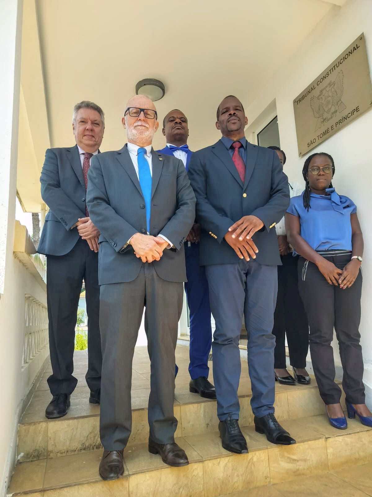 Encontro Diplomático entre o Tribunal Constitucional de São Tomé e Príncipe e a Embaixada do Brasil.