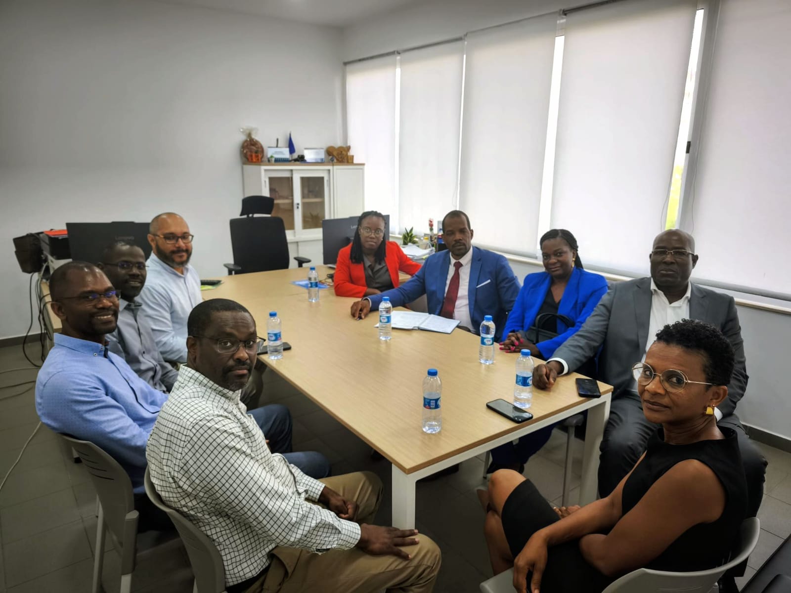 Delegação do Tribunal Constitucional de São Tomé Principe reforça cooperação institucional em Cabo Verde.