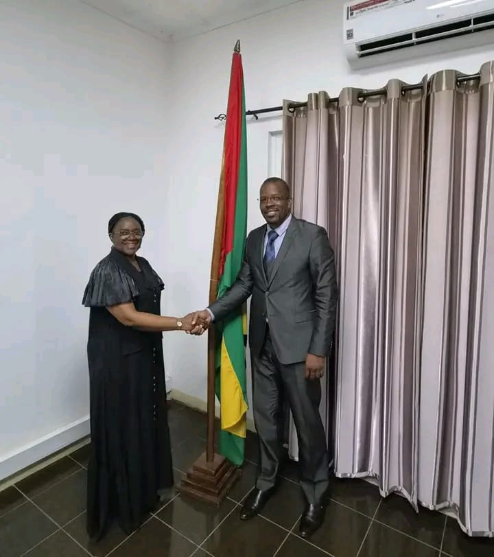 Presidente do Tribunal Constitucional recebe a Delegação da Missão Eleitoral da Francofonia (MEF).